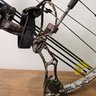 Custom Built Hunting Bow With 5 Arrows #60