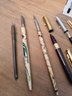Collection Of Vtg Fountain Pens & Other Pens: Sheaffer 14K, Faber Pen, Parker And Other Collectible Pens  #102