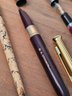 Collection Of Vtg Fountain Pens & Other Pens: Sheaffer 14K, Faber Pen, Parker And Other Collectible Pens  #102