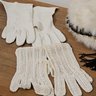 Vintage Mousse French Fur Hat And 5 Pr Of Vintage Gloves #108