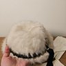 Vintage Mousse French Fur Hat And 5 Pr Of Vintage Gloves #108