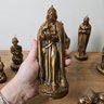 Vintage Nativity Candle Set  #118