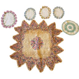 Beautiful Vintage French Crochet Doilies #311