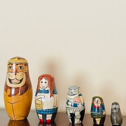 Wizard Of Oz Collectible Matryoshka Wooden Nesting Dolls #14