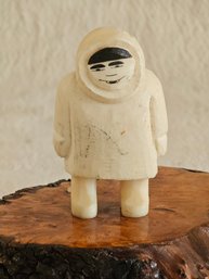 Arne Tjomsland Carved Inuit Figurine 1950s Norway #111