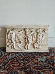 7 X 12 Dionysiac Procession Plaster Wall Art  #212