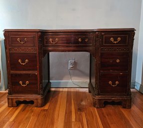 Antique Chippendale Style Mahogany Desk #242