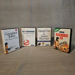 Lot Of 4 Vintage Sega Video Games (Not Tested) #130