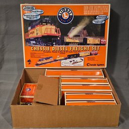 Lionel 6-31915 Chessie Diesel Freight Train Set - New Unused Opened Box  #185