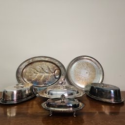 Collection Of Silver Plate Articles #93