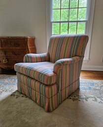 Vintage Upholstered Arm Chair #12
