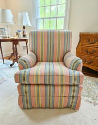 Vintage Upholstered Arm Chair #13