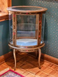 Elegant French Style Vitrine/display Cabinet Hand Painted  #80