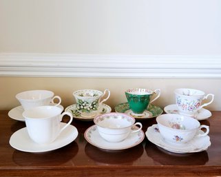 Beautiful Lot Of Collectors Tea Cups & Saucers  #41