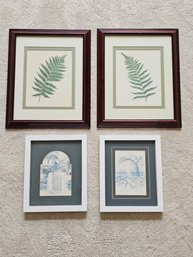 Lot Of Four Beautiful Framed Wall Arts #163