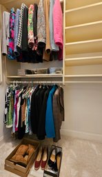 Large Closet Of Women's Brands:jackets, Vests And Shoes. Please Open All Detailed Pictures For Description#167