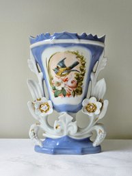 French Paris Hand Painted Porcelain Vase  #12