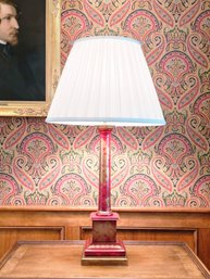 Baker Knapp And Tubbs Wooden Lamp 34 Inch #34