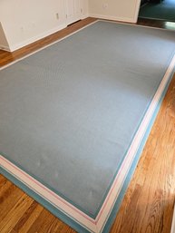 Elegant Stark Large Carpet In Excellent Condition Light Blue And Pink Design  221 1/2' X 120 1/2' #115