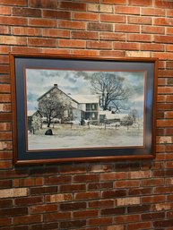 31 X 42 Peter Sculthorpe Lithograph Matted And Framed #9