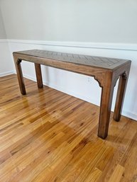 Beautiful Henredon Furniture Entryway Table  #69