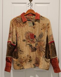 Vintage Anna Polan Blazer Jacket Size M #76