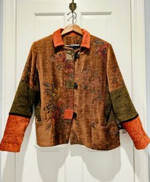 Vintage Anna Polan Blazer Jacket Size M #78