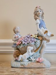 Beautiful Porcelain Figurine 12' #14