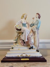 Vintage Valentino By Miriam Couple Figurine Signed #15