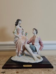 Vintage Valentino By Miriam Couple Figurine Signed #16