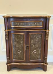 Beautiful Two Door Hall Cabinet With One Drawer #114