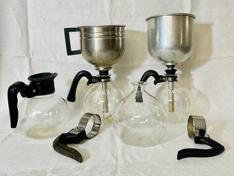 Lot Of Vacuum Coffee Pots #244