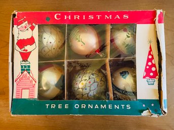 Rare Vintage Glass Christmas Ornaments  #351