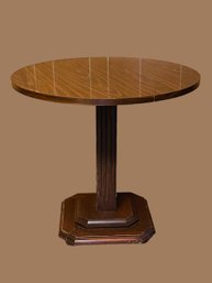 Mid-century Art Deco Round Table 28' X 30' #183