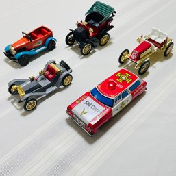 Lot Of 5 Vintage Collectible Model Cars   #79