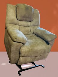 Comfy Lay Flat Power Lift Chair Recliner By Franklin Works Perfectly  #100