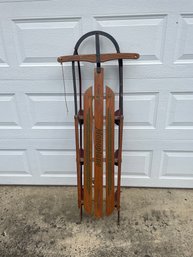 Antique American Acme Co Monoplane Sled  #260