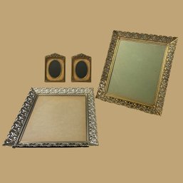 Lot Of 4  Vintage Ornate Picture Frames  #139