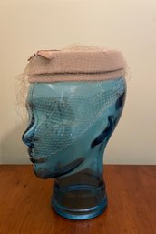 Martin's Of Brooklyn Vintage Fascinator Hat Net Veil  #389