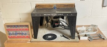 Craftsman Router Table And Handtools #110