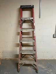 Green Bull  6 FT Stepladder  #121