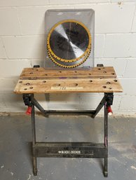 DeWalt Saw Blade And Workmate Bench #122