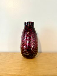 Vintage Hand Blown Art Glass Vase #48