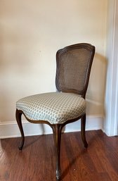 Victorian Revival Mahogany Caned Back Side Chair #164