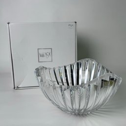 Vintage Mikasa Large Lead Crystal Coronation Bowl #87