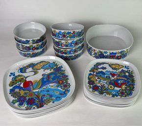 Quadrille Sango Japan Market Place Plates And Bowls  #159