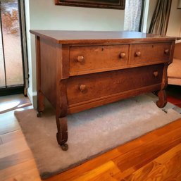 Antique Birds Eye Maple Dresser Lebanon Valley Furniture #239