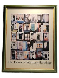 The Doors Of Wardlaw Hartridge Framed Art Print 33.5 X 26.5 #11