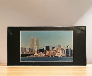 Serge Lurie Signed Color Photograph NYC World Trade Center Framed (Frame 10 X 20) #35/1