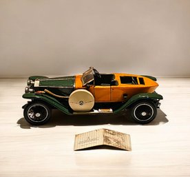 Franklin Mint 1914 Rolls Royce Silver Ghost With Wood Work #85